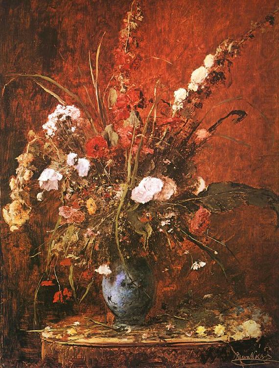 Mihaly Munkacsy Large Flower Piece china oil painting image